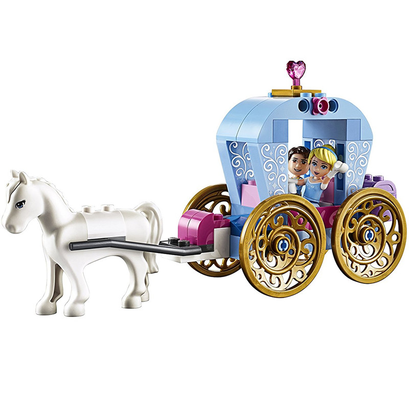 SY845 Princess Cinderella Carriage and Mini Castle 240pcs