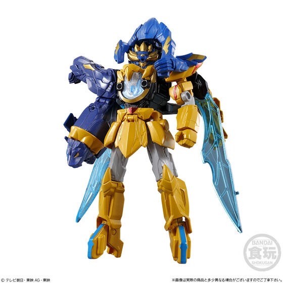 PRE-ORDER : Mini Pla No.1 Sentai Gozyuger Gattai Series 01 Tega Sword & Leon Buster 50 & Tyranno Hammer 50 Set