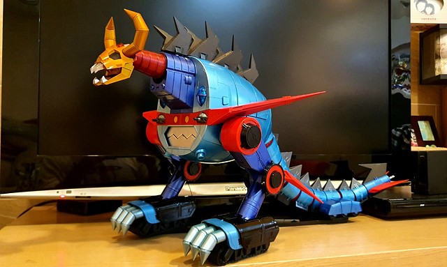 Soul of Chogokin - GX-100 Gaiking & Daiku Maryu (with Initial Release Bonus Item) by Bandai (มีกล่องน้ำตาล)