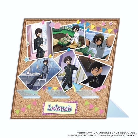 PRE-ORDER : Code Geass Lelouch of the Rebellion Student Council Radio Station WAVE! Acrylic Smartphone Stand