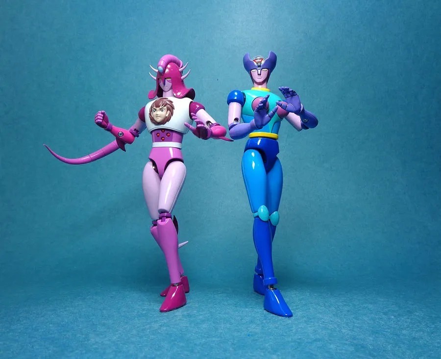 Soul of Chogokin - GX-108 Rhein X1 & Dianan A By Bandai