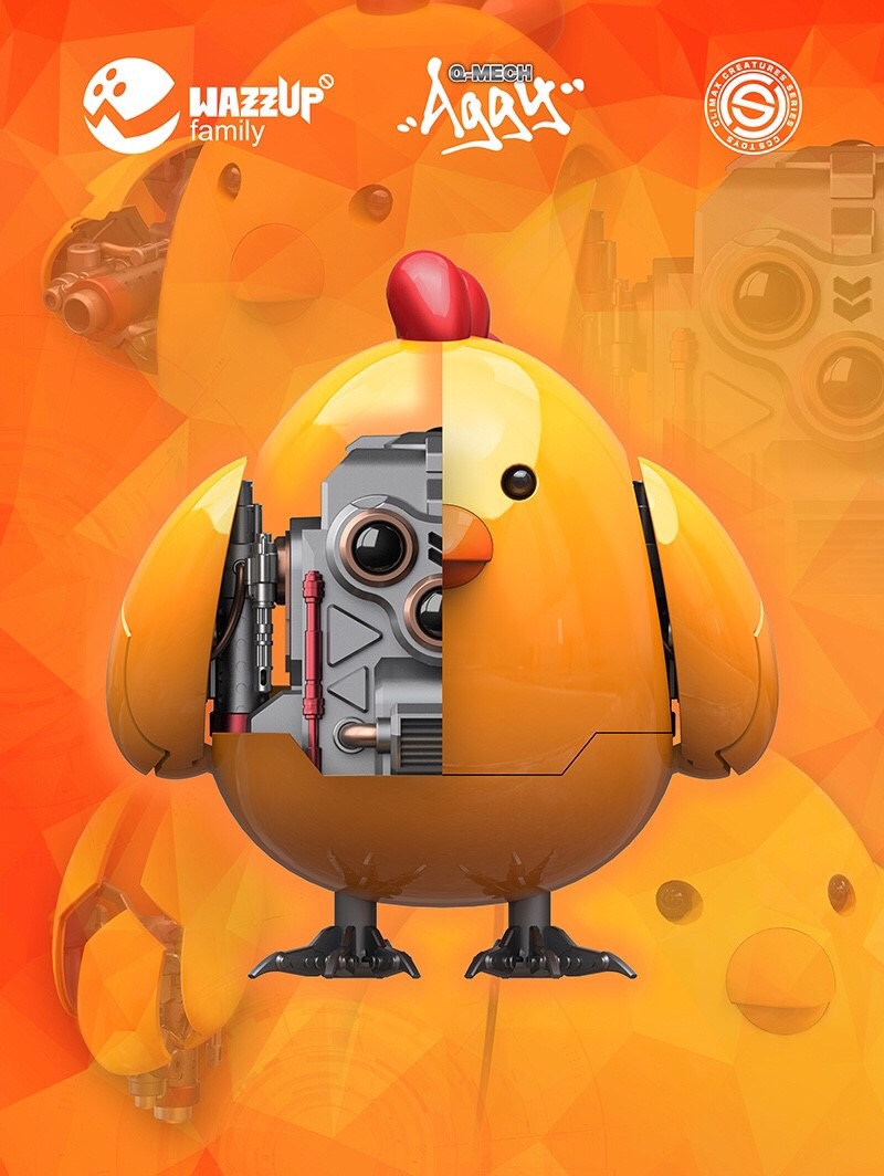 Pre-order : Q-MECH BATTLE CHICKEN ORIGINAL by CCSTOYS