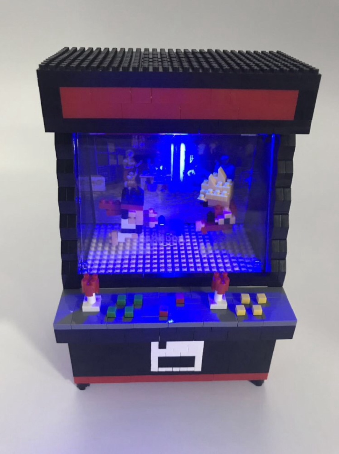 ZRK 7808 Mini Game Machine Street Fighter 1060pcs (มีไฟ)