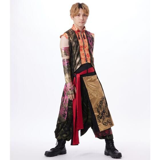 PRE-ORDER : Avataro Sentai Donbrothers h.NAOTO Jiro Momoya Gold Wrap Skirt