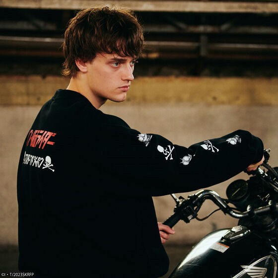 PRE-ORDER : "Shin Kamen Rider" mastermind JAPAN Sweat Crew Neck Deformed Pattern