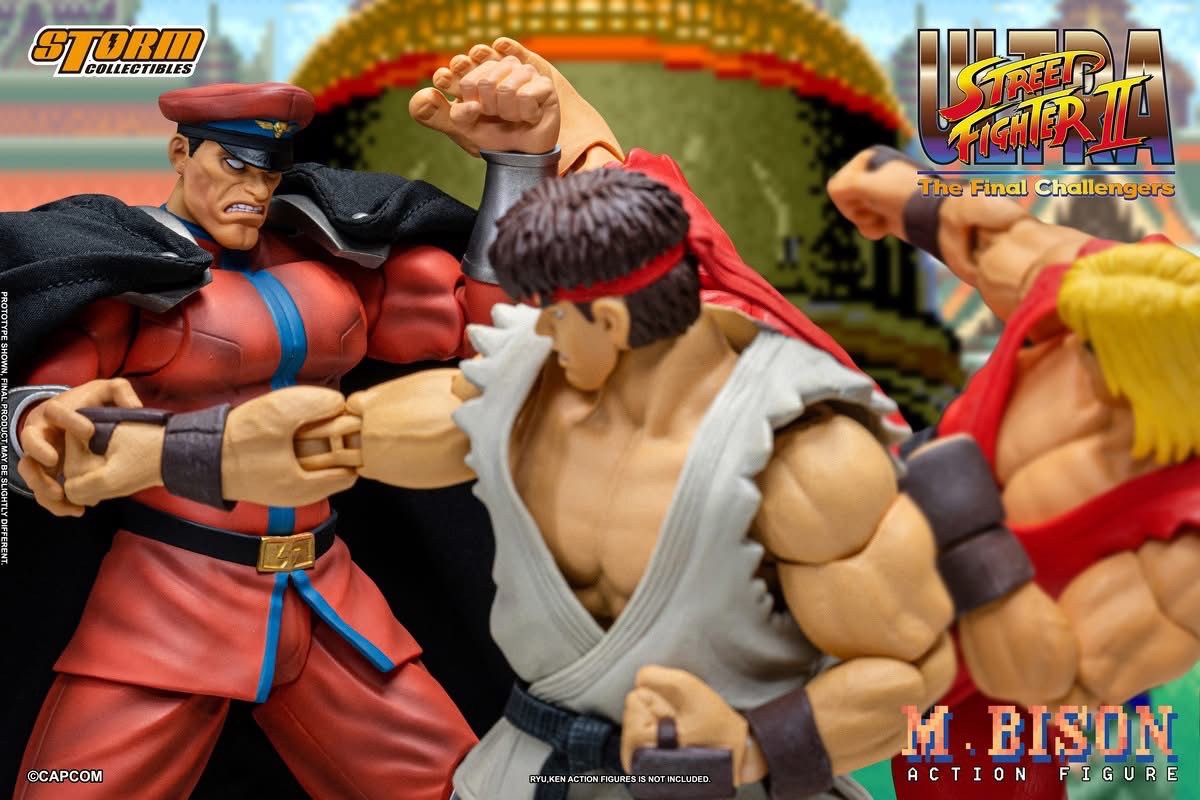 Pre-order : Ultra Street Fighter II: The Final Challengers M. Bison by Storm Collectibles