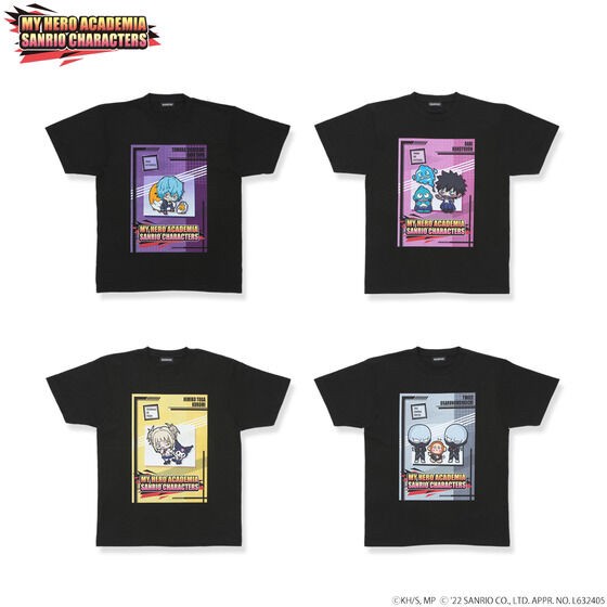 PRE-ORDER : My Hero Academia x Sanrio Characters T-shirt (All 15 types)