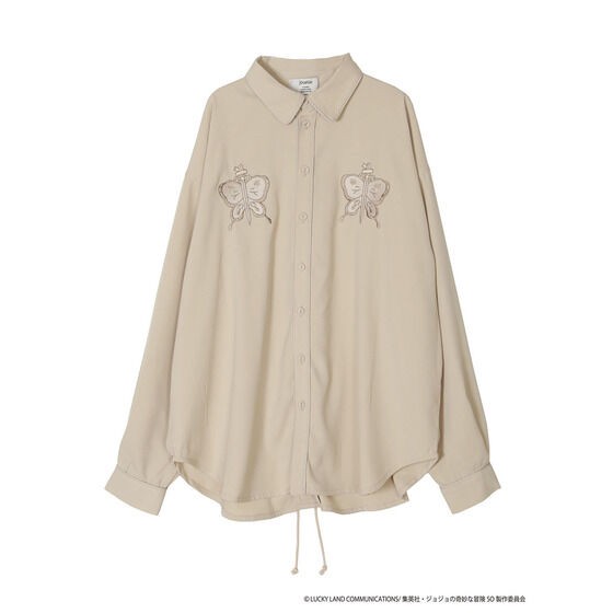 PRE-ORDER : JoJo's Bizarre Adventure: Stone Ocean Jouetie Back Lace-up Shirt