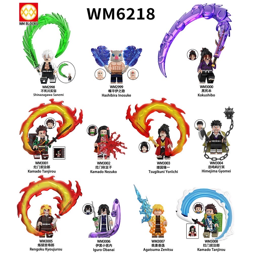 WM 6218 Demon Slayer : Yaiba Kimetsu no Yaiba