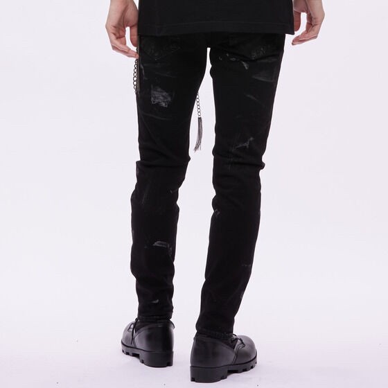 PRE-ORDER : Avataro Sentai Donbrothers x h.NAOTO Inuzuka Tsubasa Inuzuka Tribal Stretch Denim