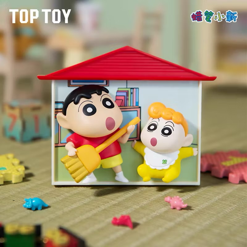 แม่เหล็กติดตู้เย็น ได้ 1ตัว Crayon Shinchan Nohara Family Series Fridge Magnet