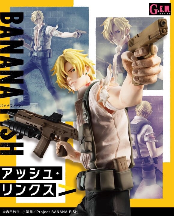 PRE-ORDER : G.E.M. SERIES BANANA FISH ASH LYNX (with bonus) PVC FIGURE