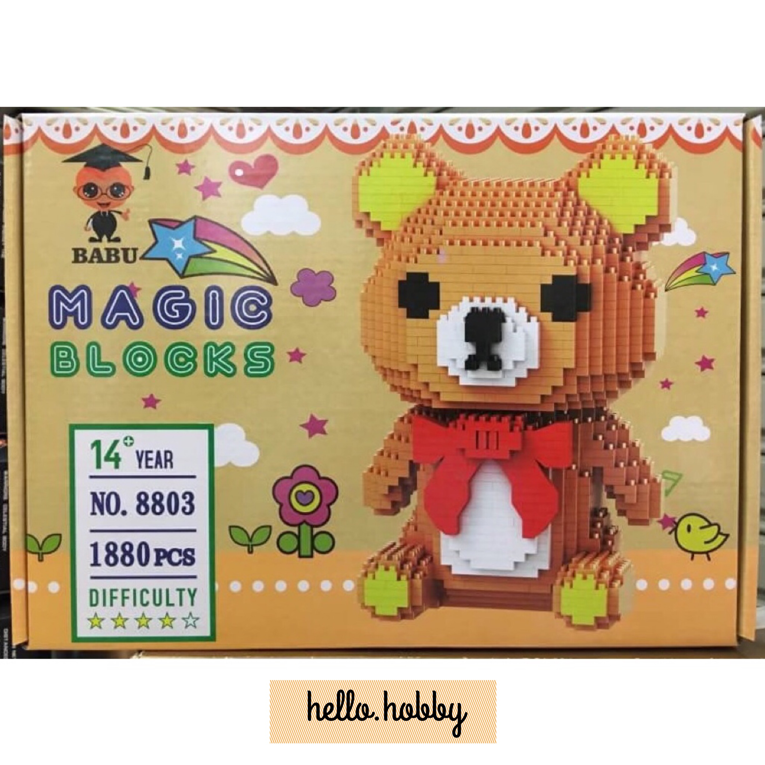 Babu 8803 Rilakkuma 1880pcs