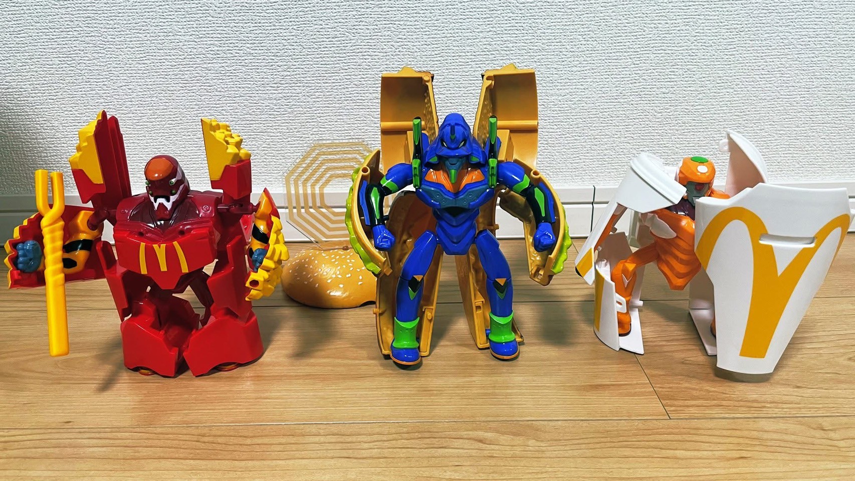 ฟิกเกอร์ *Limited Campaign* McDonald‘s Evangelion Value Set by McDonald’s Japan x Neon Genesis Evangelion (Lot JP)