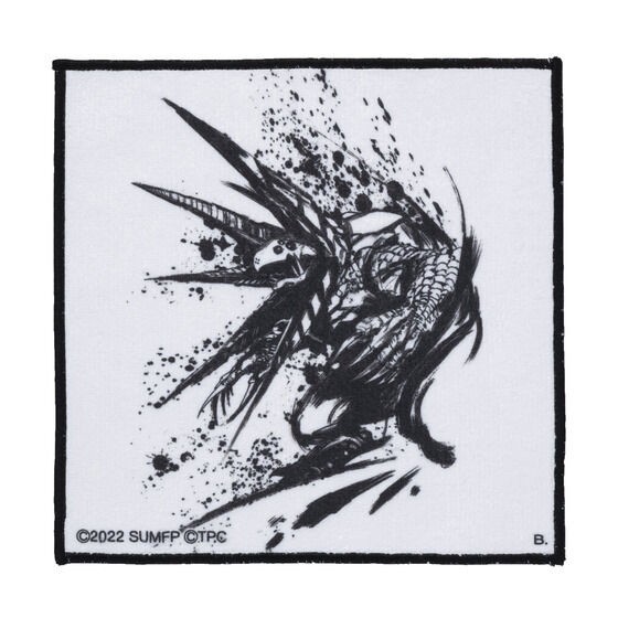 PRE-ORDER : Ultra Monster Hand Towel Ink Painting Style Pattern