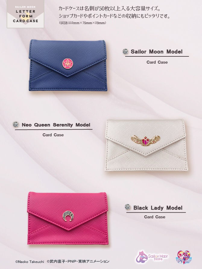 PRE-ORDER : Store Original Sailor Moon Letter Form Card Case