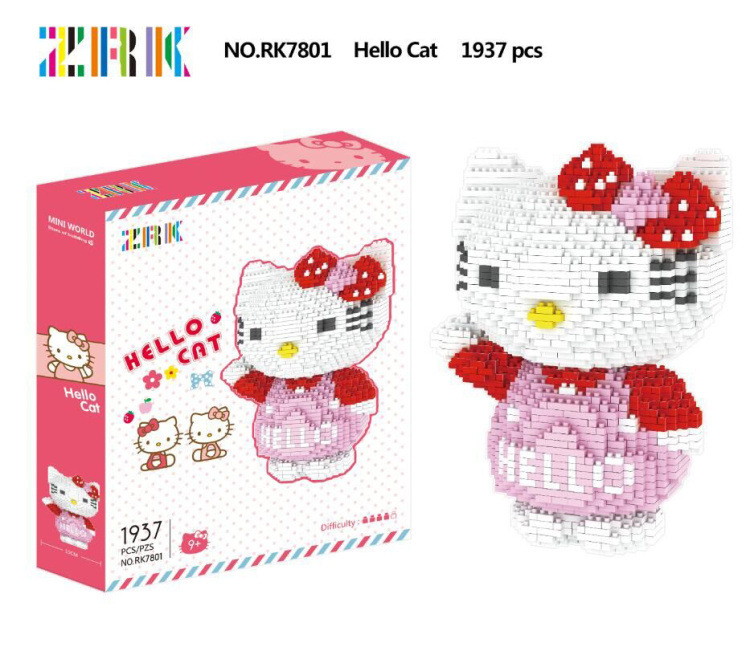 ZRK RK7801 Hello Cat 1937pcs