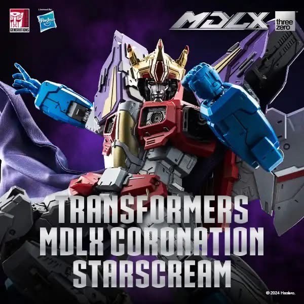 Pre-order : Transformers MDLX Coronation Starscream by Threezero