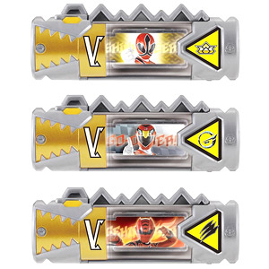 Zyuden Sentai Kyoryuger Super Sentai Zyudenchi Set 02 by Bandai