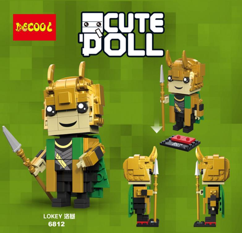 Decool 6809-68214 Super Heroes Set