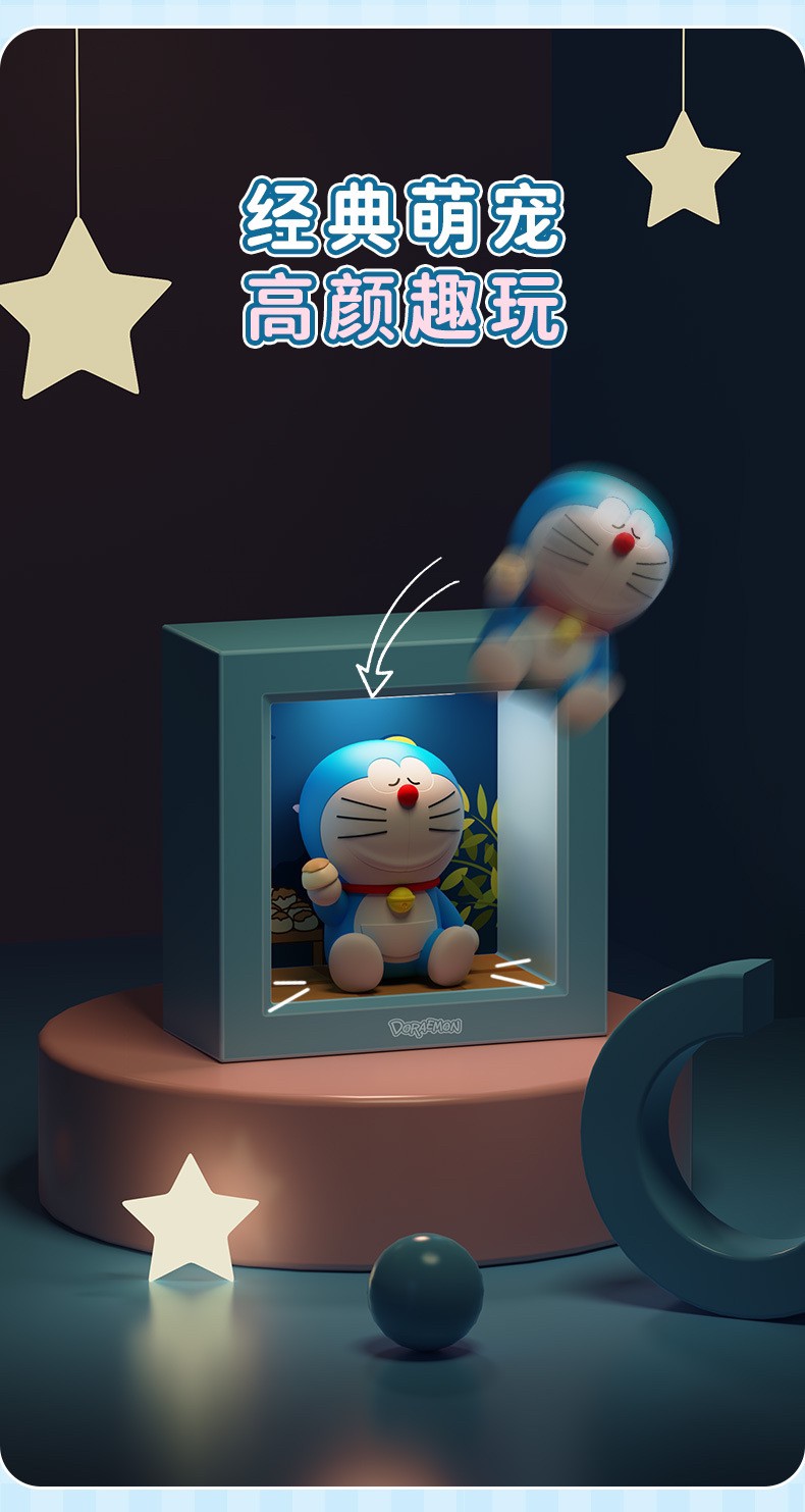 โคมไฟ โดเรม่อน ลิขสิทธิ์แท้ Doraemon Mini Photo Frame Night Light