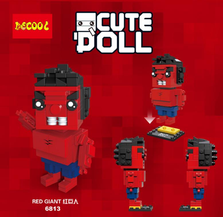 Decool 6809-68214 Super Heroes Set