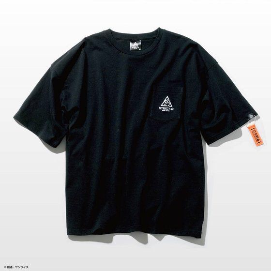 PRE-ORDER :STRICT-G NEW YARK Oversize T-shirt with Pocket Char Zaku II Pattern