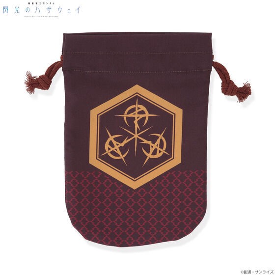 PRE-ORDER : Mobile Suit Gundam: Hathaway's Flash Family Crest Series Purse Mafty
