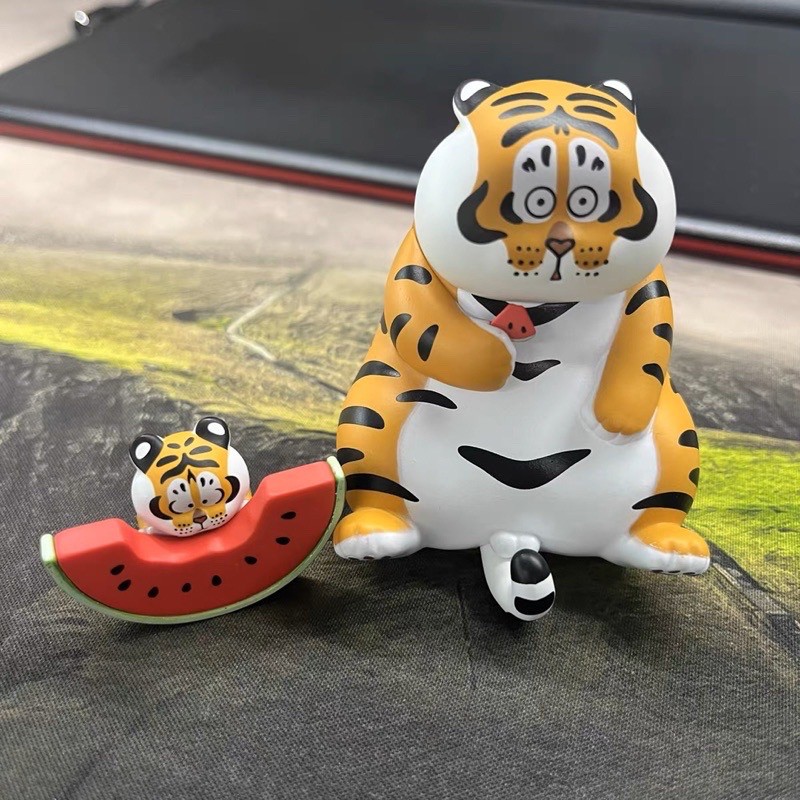 Fat Tiger Panghu & Baby Series 2 Don’t Go Home Play Outside by 52Toys (Set of 6+1secret)