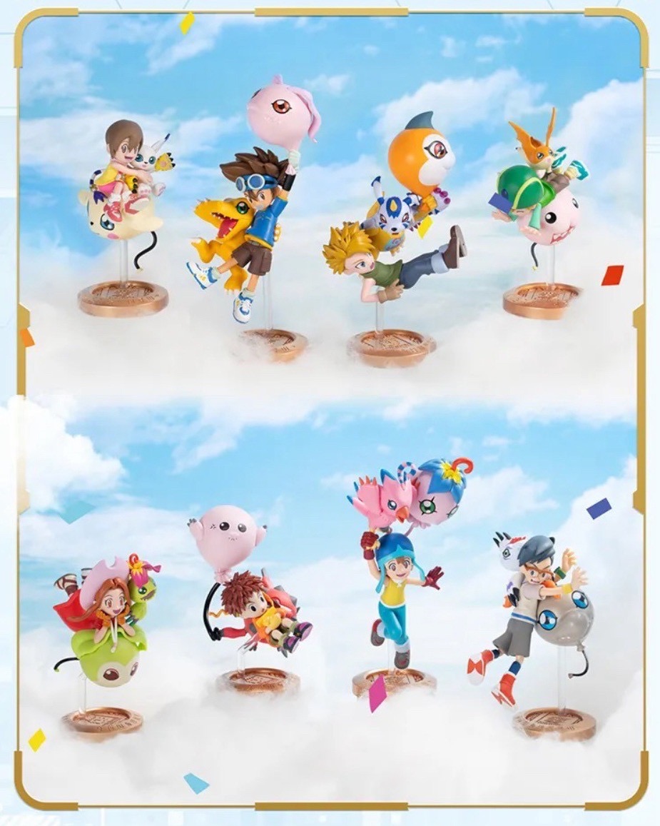 ร้าน🇹🇭 พร้อมส่ง✨ โมเดลได้ 1 ตัว - Digimon Adventure - 25th Anniversary Series by BN FIGURE Q