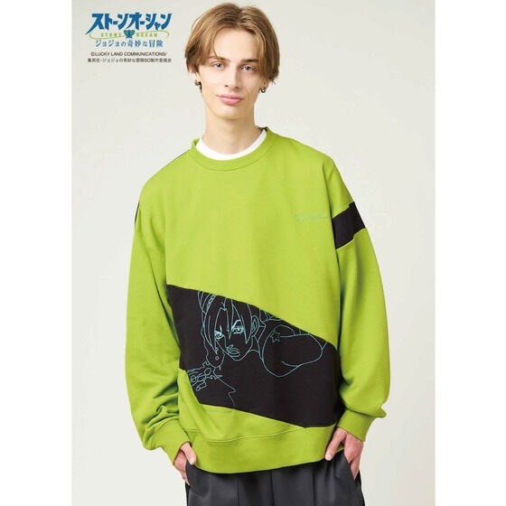 PRE-ORDER : "JoJo's Bizarre Adventure Stone Ocean" Graniph Sweatshirt