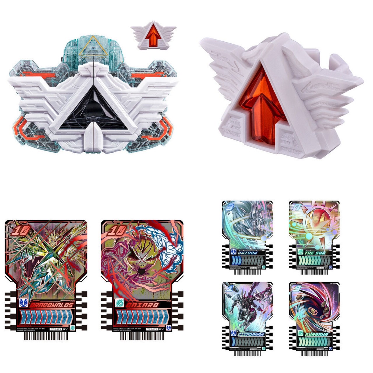 PRE-ORDER : PREMIUM DX Memorial Alchemis Driver Unit (Kamen Rider Gotchard)