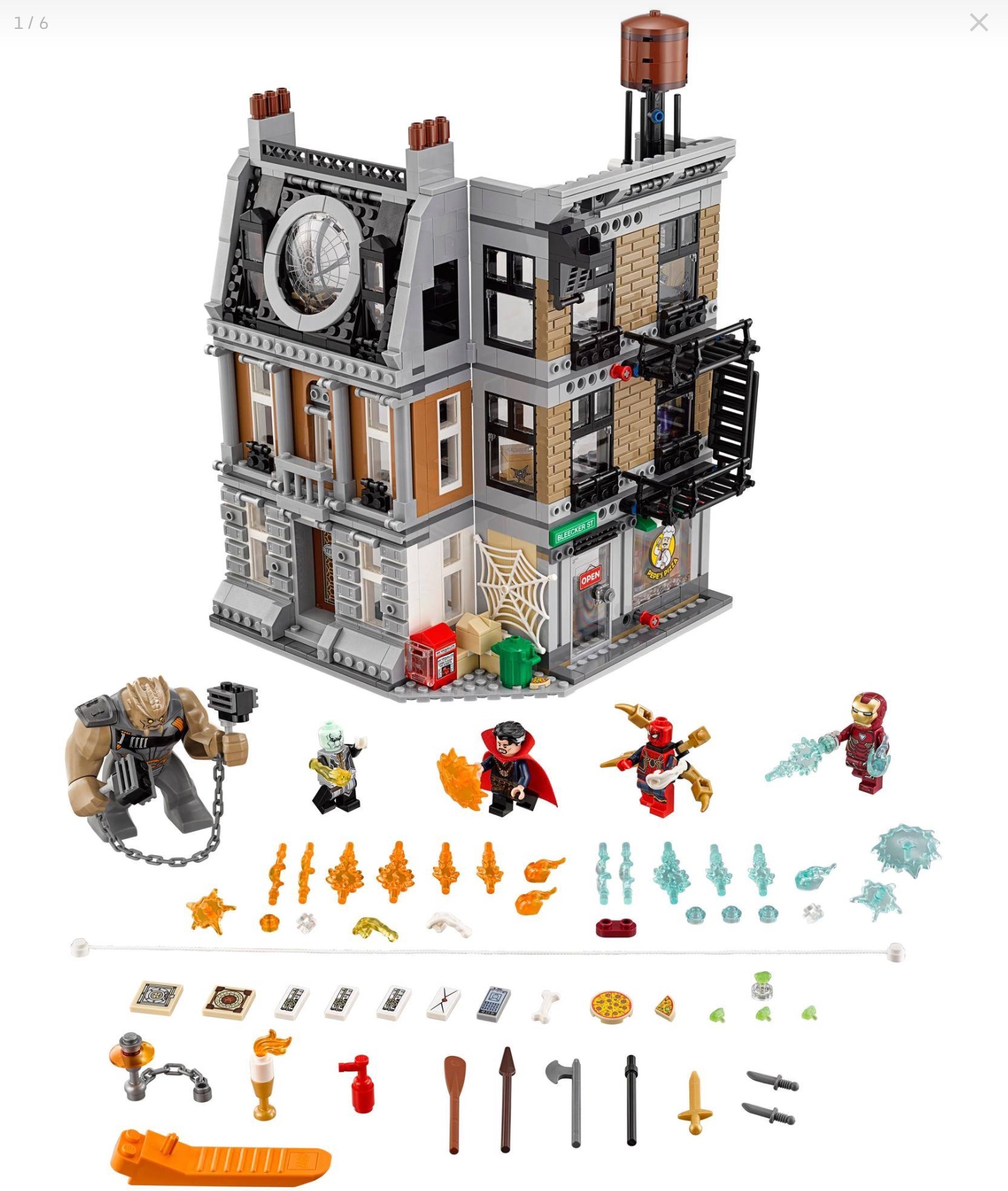 SY 1044 Sanctum Sanctorum Showdown 1072pcs