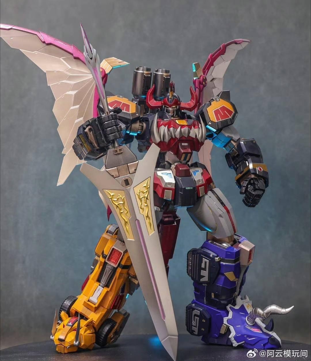 [Go! Kara Kuri Combine] Dino Megazord By Flame Toys