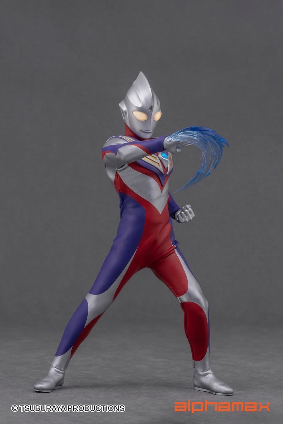 Pre-order : Ultraman Tiga Multi Type 2.0 1/12 Scale Action Figure by Alphamax