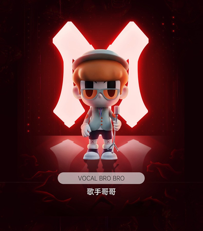 Blind Box ชุดกล่องสุ่มไอดอล - Final (M) Call Me by Fire by Jelly Monster (Set of 9 + 1secret)