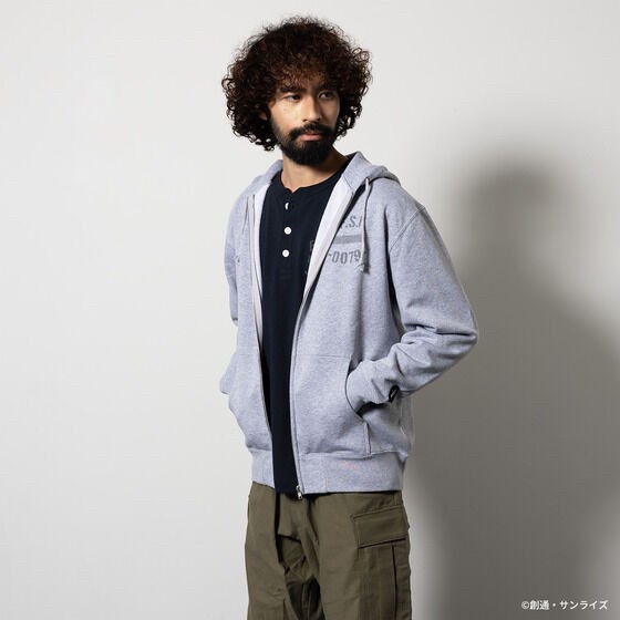 PRE-ORDER : STRICT-G.ARMS "Mobile Suit Gundam" Zip Hoodie Reflector