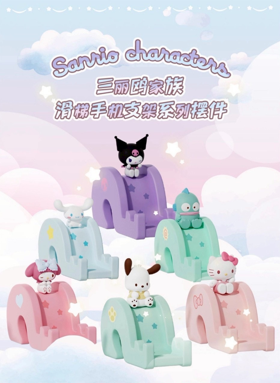 ที่วางมือถือ ลิขสิทธิ์แท้ Sanrio Characters Sliding Mobile Holder by Holly Box