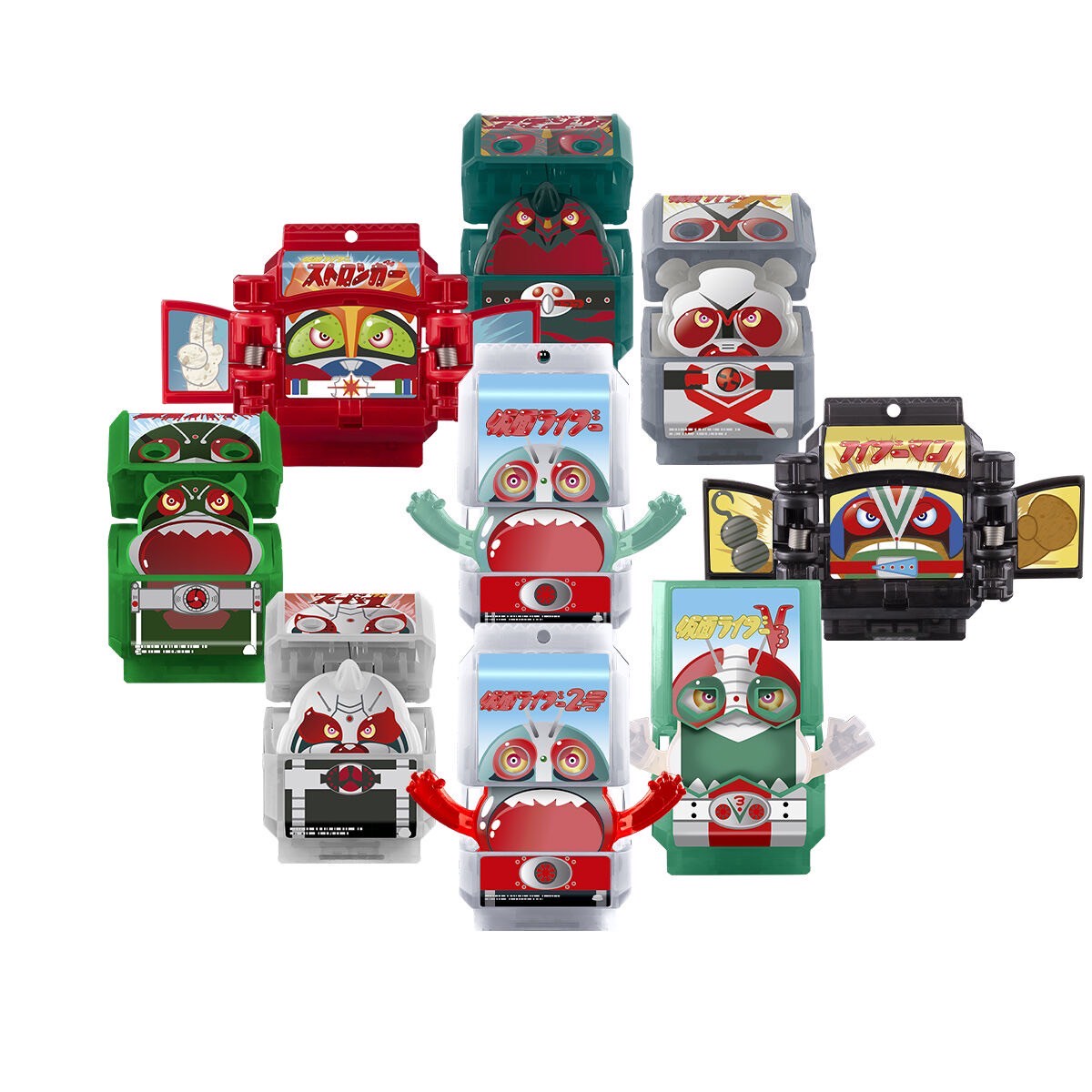 PRE-ORDER : DX Legend Rider Gochizo Special Set -Showa Rider 01 / 02-