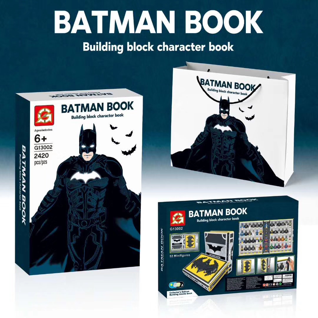 J 13002 Batman Book 2420pcs