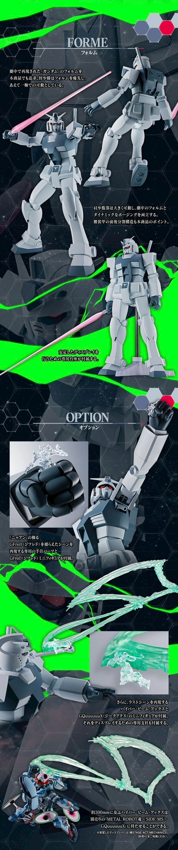 PRE-ORDER : Robot Spirit <SIDE MS> Hypered Gundam (GQ) (Mobile Suit Gundam GQuuuuuuX)