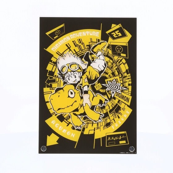 PRE-ORDER : Digimon Adventure 25th Anniversary Acrylic Board Designed by Kenji Watanabe