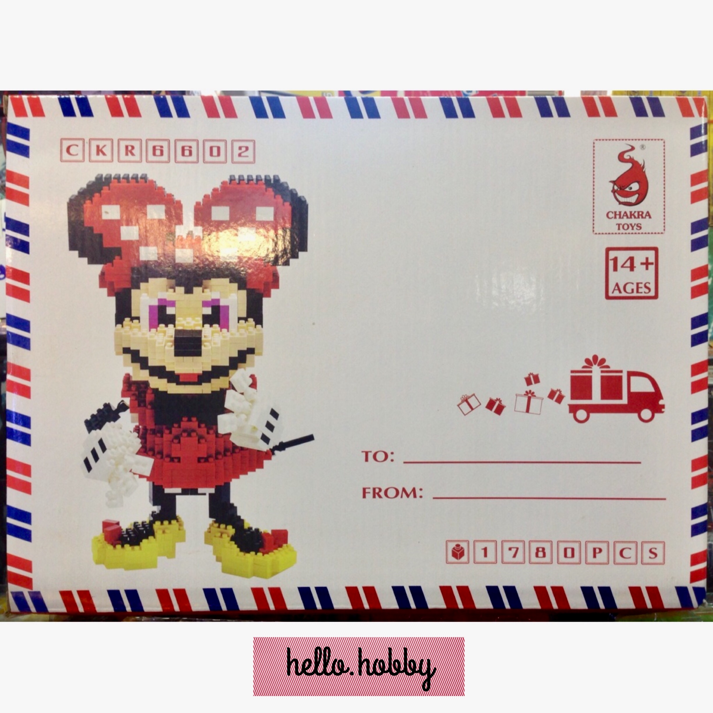 Chakra Toys CKR 6602 Minnie Mouse 1780pcs