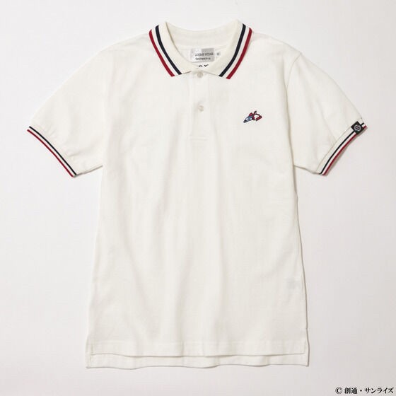 PRE-ORDER : STRICT-G ZERO STAR "Mobile Suit Gundam" Polo Shirt Core Fighter