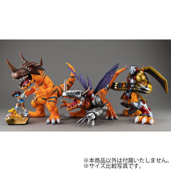 PRE-ORDER : G.E.M. Series Digimon Adventure (Greymon & Yagami Taichi) PVC Figure [Resale]