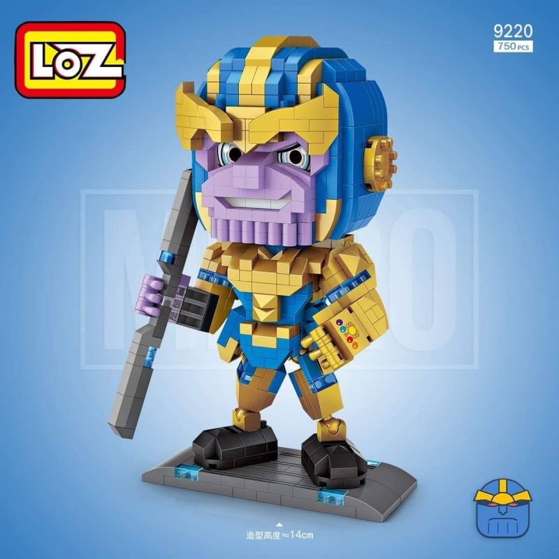 LOZ 9220 Avengers Thanos 750pcs