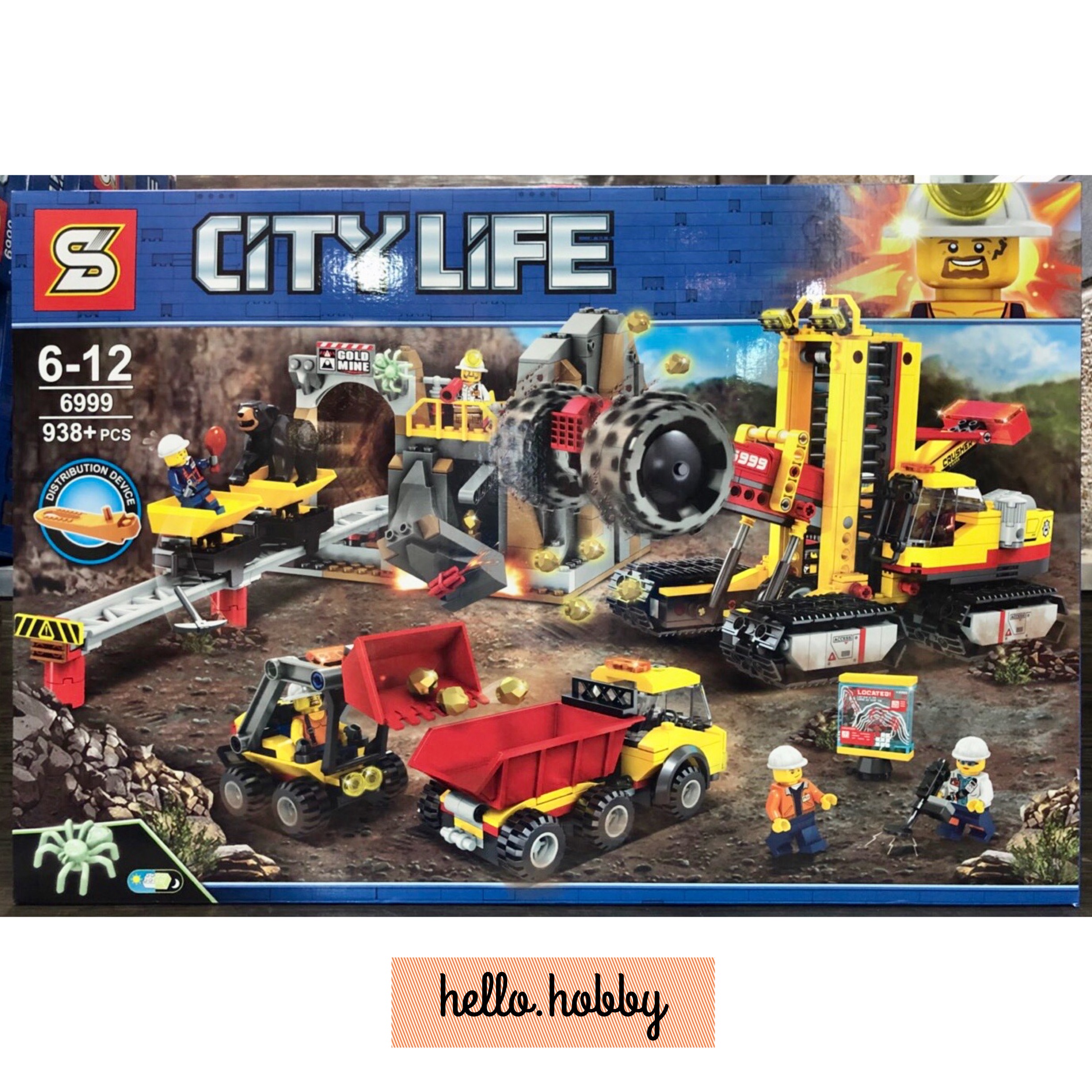 SY 6999 Mining Experts Site 938pcs