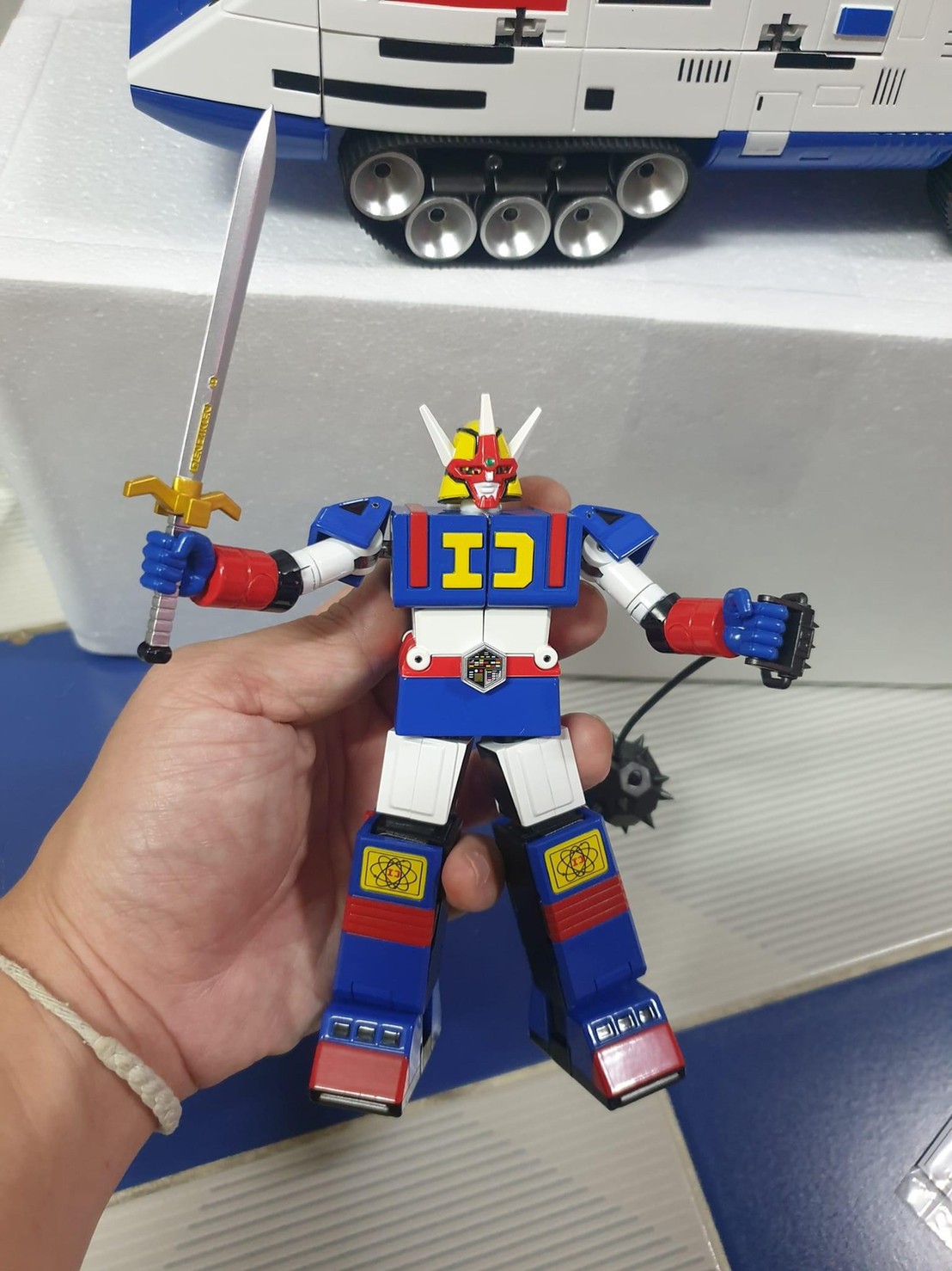 Denshi Sentai Denjiman - Denji Tiger & Daidenjin Complete Figure Set by Evolution Toy (Future Quest)