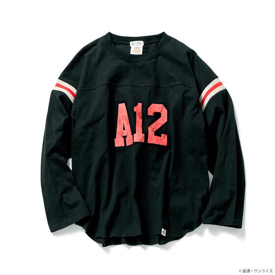 PRE-ORDER : STRICT-G.Fab Goodwear "Mobile Suit Gundam" Football Long Sleeve T-shirt