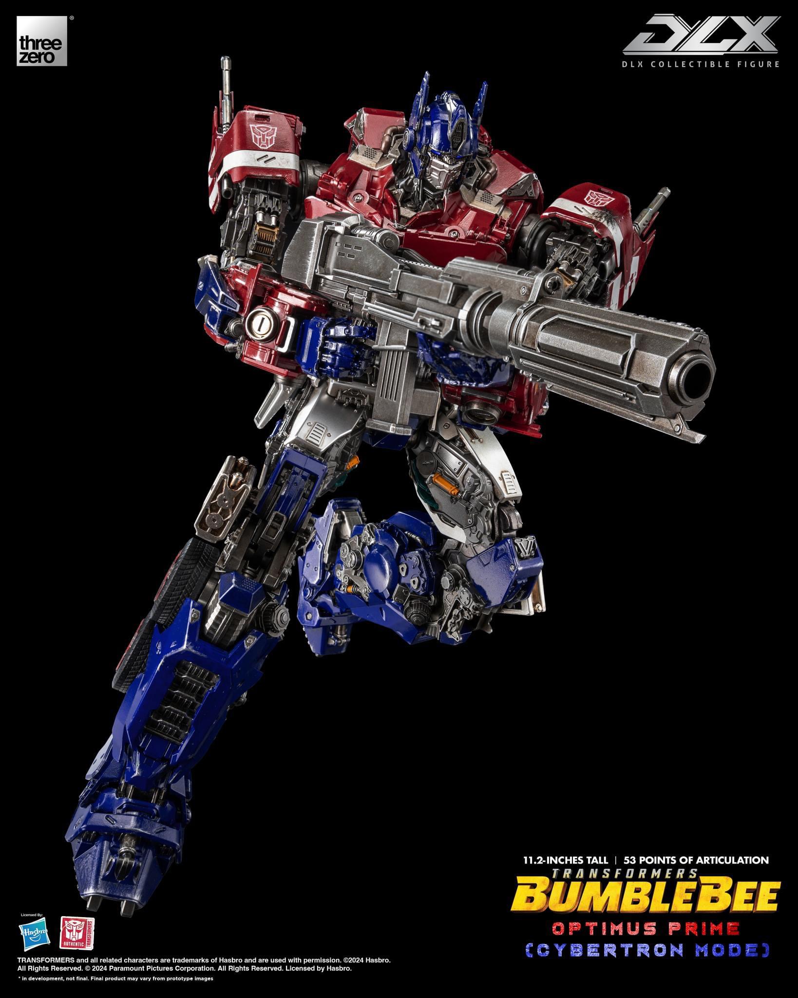 Pre-order : Transformers: Bumblebee DLX Optimus Prime (Cybertron Mode) by ThreeZero